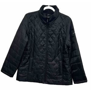 Calvin Klein 3 In 1 All Weather Jacket System Women Black Size Large Zip Up